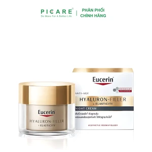 Kem Dưỡng Chống Lão Hóa Cải Thiện Độ Đàn Hồi Cho Da Ban Đêm Eucerin Hyaluron-Filler Elasticity Night Cream 50ml 69678