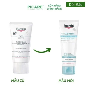 Kem Dưỡng Giảm Ngứa, Đỏ Cho Da Mặt Eucerin Ato Control Face Cream 50ml 63614