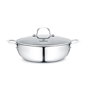 Nồi lẩu Inox 304 liền khối Kalpen KP-8528 28cm