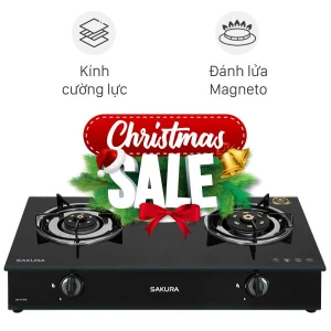 Bếp ga đôi Sakura SA-717PG