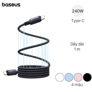 Cáp sạc nhanh Type-C - Type-C 240W 1m Baseus PicoGo CB000153