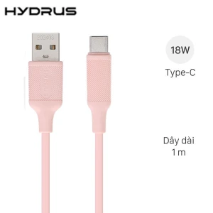 Cáp sạc nhanh USB-A - Type-C 18W 1m Hydrus CS-DC046