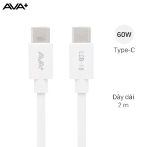 Cáp sạc nhanh và truyền dữ liệu Type-C