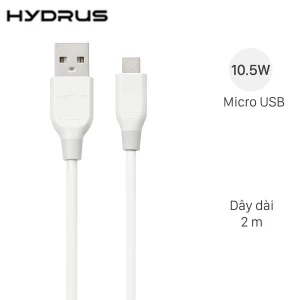 Cáp sạc USB-A - Micro USB 10.5W 2m Hydrus LTPP-40