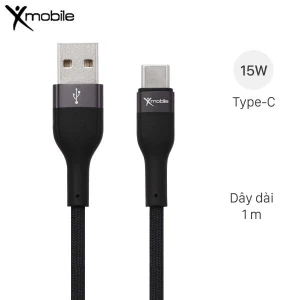 Cáp sạc và truyền dữ liệu USB-A - Type-C 15W 1m Xmobile L2205