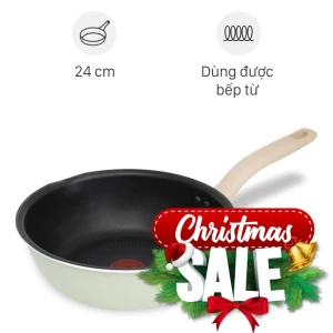 Chảo nhôm sâu chống dính đáy từ 24 cm Tefal So Matcha G1796495