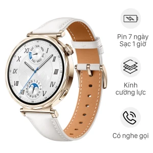 Huawei Watch GT 5 41mm viền thép dây da