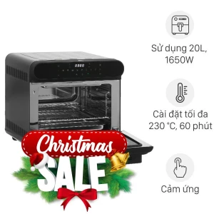 Lò chiên không dầu hơi nước BlueStone 24 lít AFB-5895