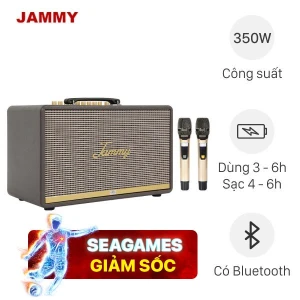 Loa karaoke xách tay Jammy N2070K 350W