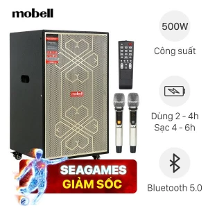 Loa kéo karaoke Mobell MK-6080 500W