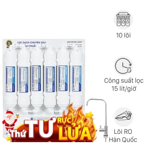 Máy lọc nước RO Hydrogen Hòa Phát HWU1A 1022 10 lõi