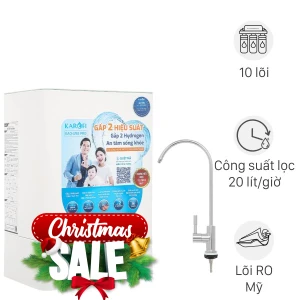 Máy lọc nước RO Hydrogen Karofi KAQ-U98 Pro 10 lõi
