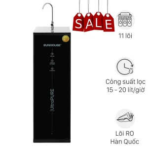 Máy lọc nước RO Hydrogen Sunhouse UltraPURE SHA8800KL 11 lõi