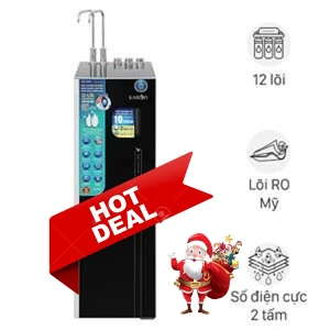 Máy lọc nước RO nóng nguội lạnh Hydrogen ion kiềm Karofi KAE-S688 12 lõi