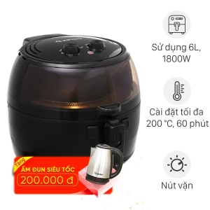 Nồi chiên không dầu Rapido 6.5 lít RAF6.5M2