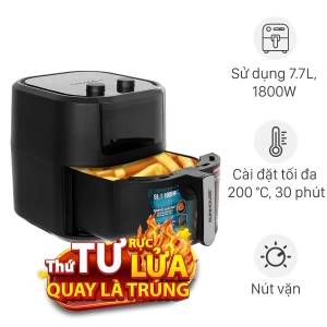 Nồi chiên không dầu Sunhouse 9 lít SHD4037