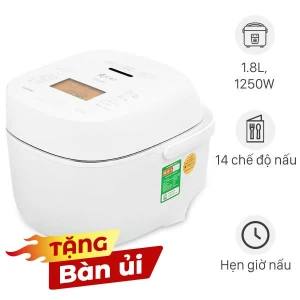 Nồi cơm áp suất cao tần Toshiba 1.8 lít RC-18VXWVN(W)