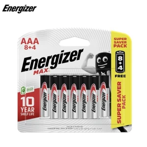 Pin AAA 12 viên Energizer Max E92BP8 4