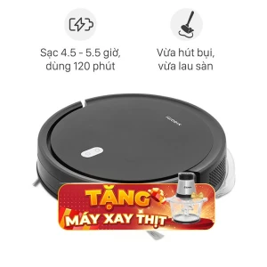 Robot hút bụi lau nhà Xiaomi Vacuum E5 - Đen