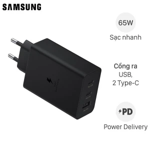 Sạc nhanh 3 cổng USB Type-C PD 65W Samsung EP-T6530