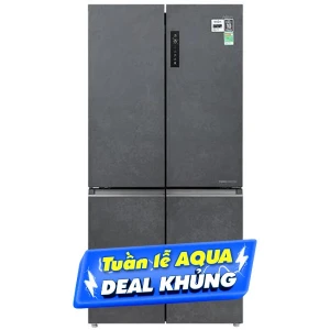 Tủ lạnh Aqua Inverter 660 lít Multi Door AQR-M727XA(GS)U1