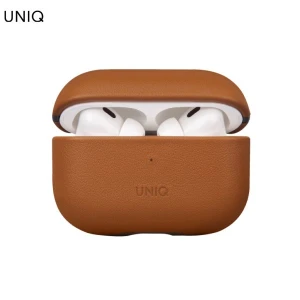 Túi đựng AirPods Pro 2 Da UNIQ TERRA GENUINE Nâu