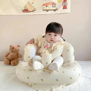 Ghế tập ngồi cho bé từ 4 tháng- 10 tháng bơm hơi bằng tay