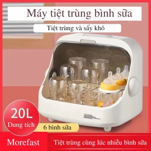 Máy tiệt trùng và sấy khô bình sữa UV Morefast 55850