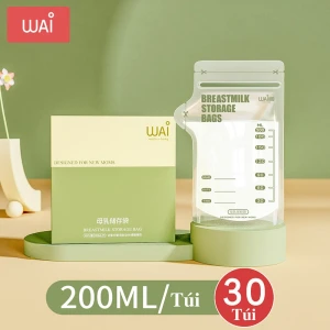 Túi trữ sữa mẹ 200ml Wait hộp 30 túi 00243
