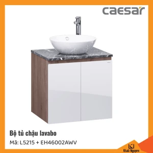 Bộ tủ chậu lavabo Caesar L5215 EH46002AWV