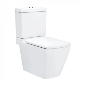 Bồn Cầu Hai Khối Cotto C17087 Tetragon Xả Nhấn