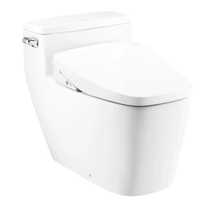 Bồn Cầu Một Khối Cotto C101927(CV9) Nắp Rửa Thông Minh Hercules Curve