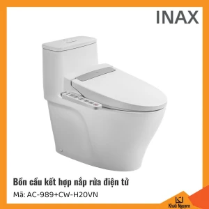 Bồn cầu nắp rửa điện tử Inax AC-989 CW-H20VN
