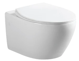 Bồn Cầu Treo Tường Korest BKR9316W Xả Thẳng, Nắp Đặc UF| Thương Hiệu Đức