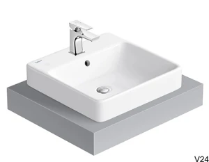 Chậu Rửa Lavabo Viglacera V24 Đặt Bàn