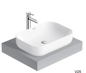 Chậu Rửa Lavabo Viglacera V25 Đặt Bàn
