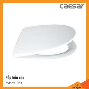 Nắp êm bồn cầu Caesar MU263 | Kháng khuẩn 99%