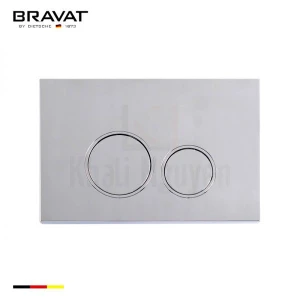 Nút Nhấn Xả Bồn Cầu Treo Tường Bravat P69230CP-ENG