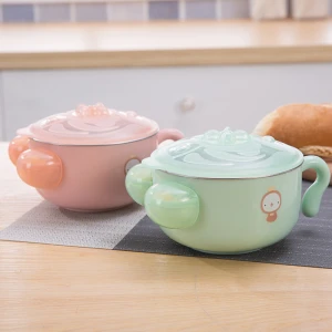 Bát ăn dặm giữ nhiệt top 1 Nội Địa Trung BC2162