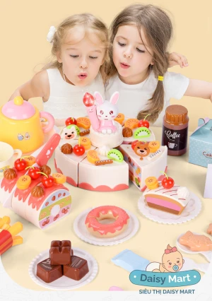 Bộ đồ chơi bánh sinh nhật 85 chi tiết