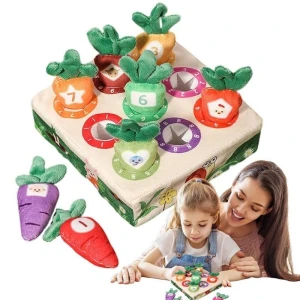 Bộ đồ chơi nông trại cà rốt bông