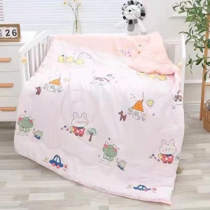 Chăn trần bông cotton cho trẻ em