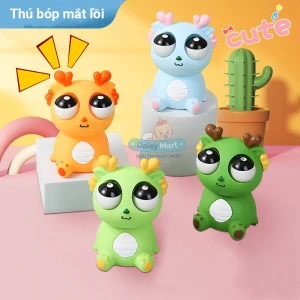 Đồ chơi thú bóp mắt lồi rồng xả stress hottrend 2025