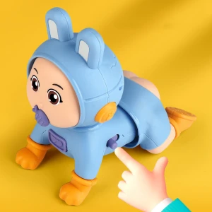 Đồ chơi tập bò có nhạc và chạy bằng pin