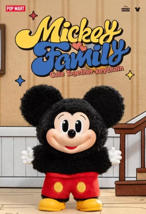 Blindbox móc khóa chuột Mickey - Popmart Mickey Family