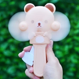 Quạt bóp tay mini 2 cánh dễ thương, quạt bóp tay để túi quần