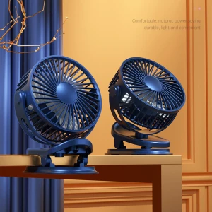 Quạt kẹp tích điện cầm tay công suất lớn 4000mah, thời gian dài, quạt to nhưng không ồn