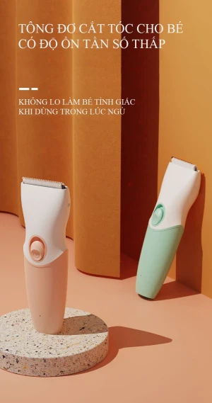 Tông đơ cắt tóc cho trẻ em siêu êm, siêu chống nước- Tông đơ Trimmer