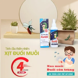 Xịt tinh dầu chống muỗi chanh sả