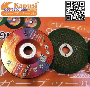 Đá mài Inox, Thép Xanh Japan Cao cấp 100x6x16mm KAPUSI K-3722 - CÔNG TY TNHH DV TM THIẾT BỊ VÀ CÔNG NGHỆ QUỐC GIA